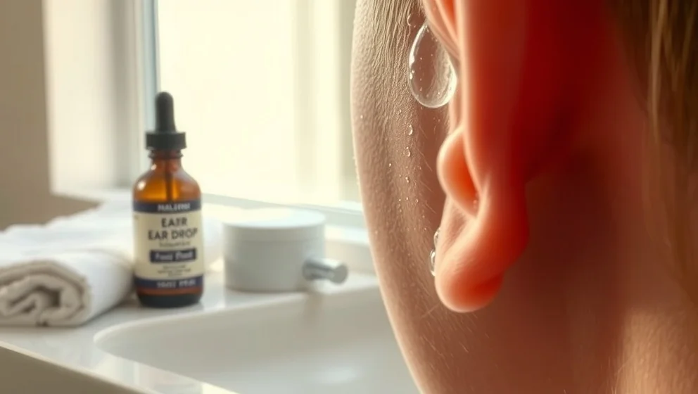 Hur blir man av med vatten i örat