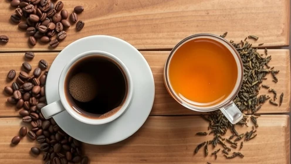 Hur mycket koffein finns i te jämfört med kaffe