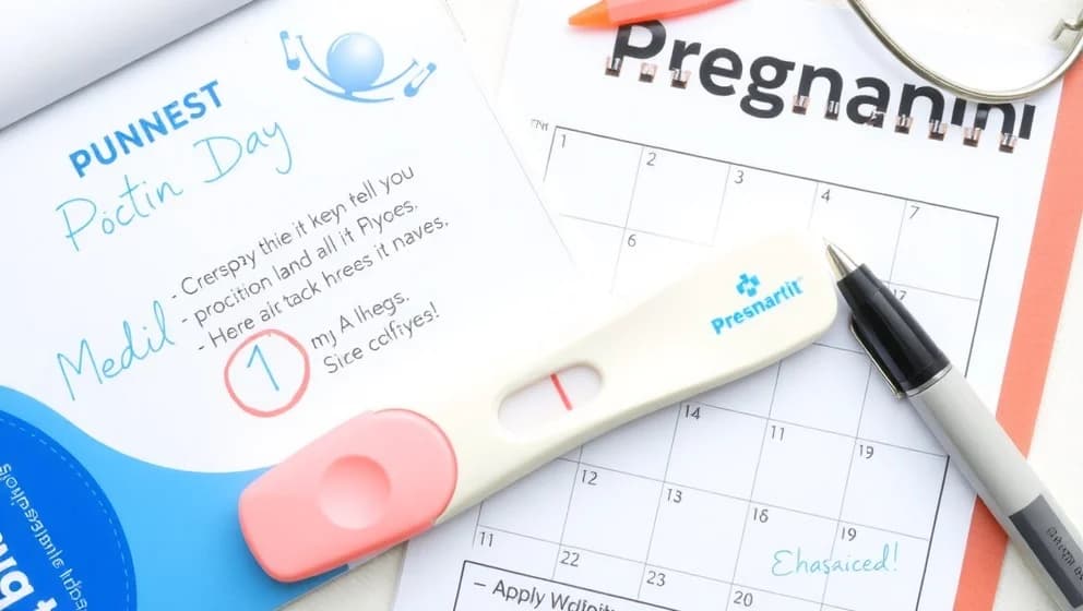 Kan man ha mens fast man är gravid