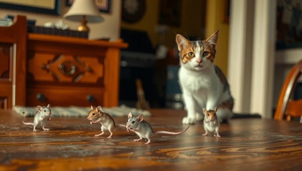 När katten är borta dansar råttorna på bordet