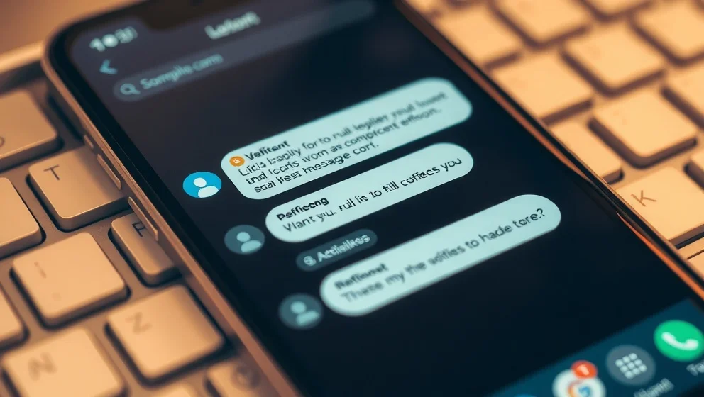 Tecken på att han skriver med andra