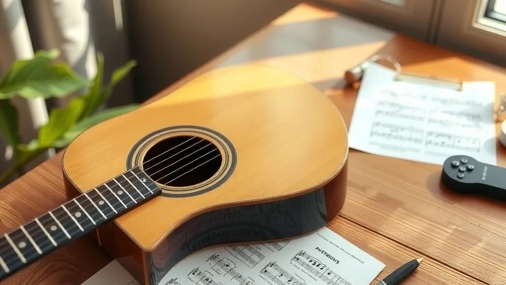 Vill du inte ut och leka chords på gitarr